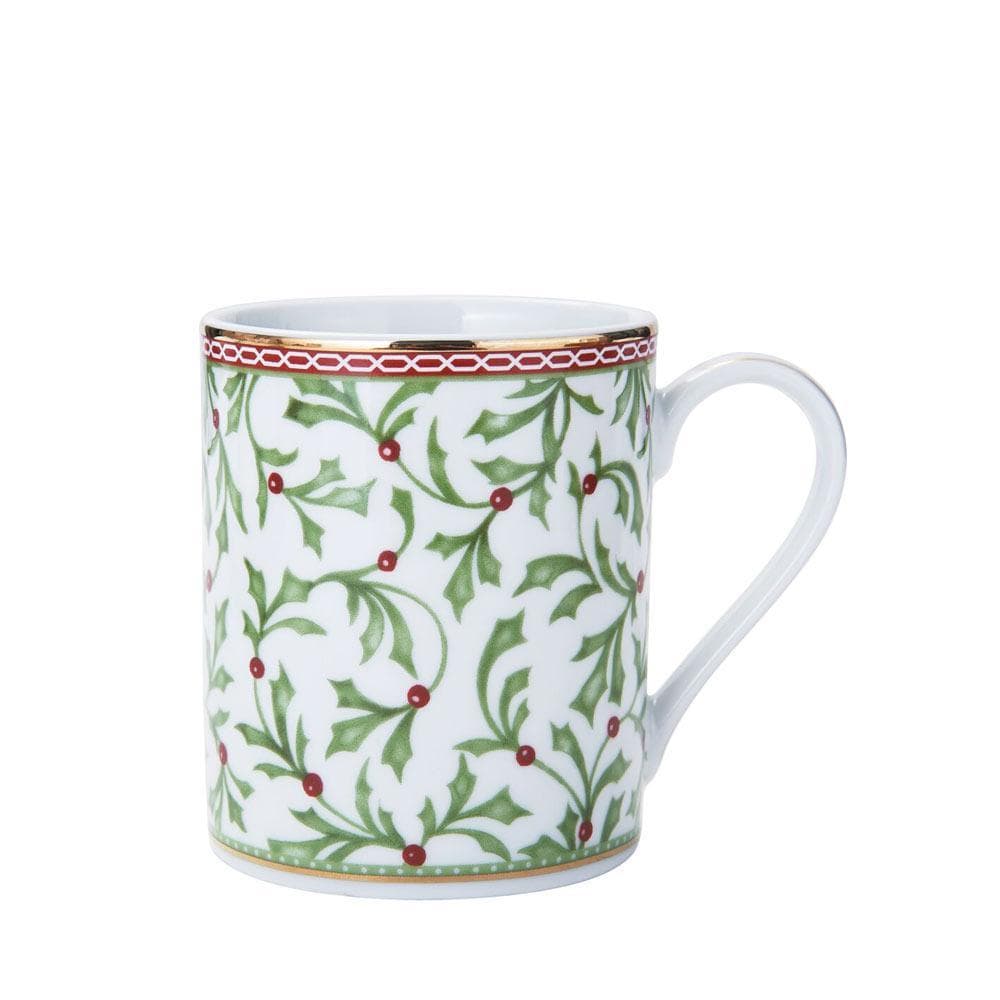 Holiday Traditions 16 Piece Dinnerware Set with Mugs