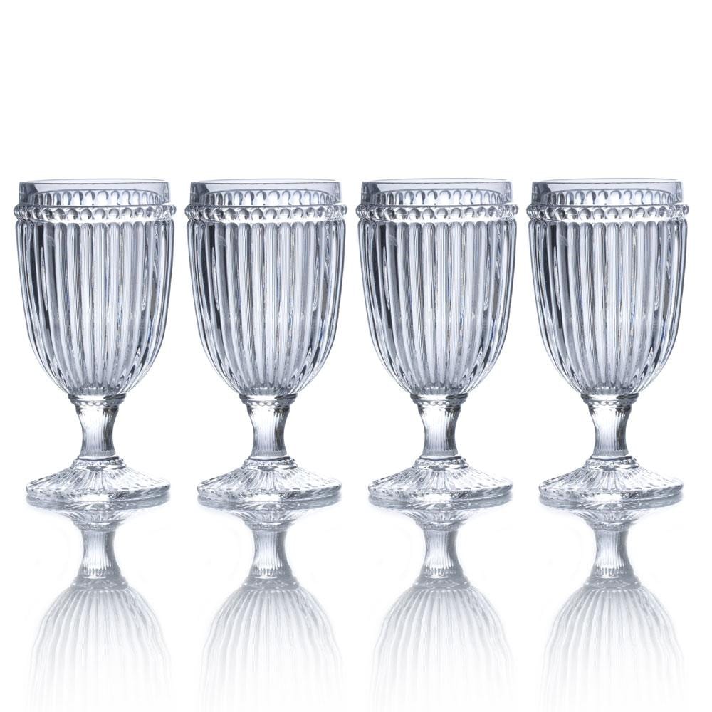 Set of 4 Mikasa Cheers Martini Glasses Wine and Cocktail Glasses Vintage  Barware Vintage Crystal 