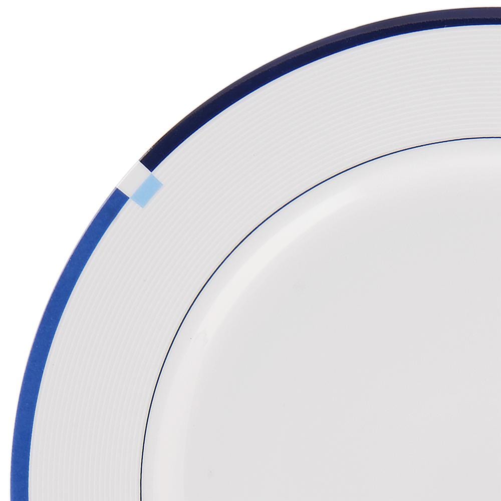Jet Set Blue Set of 4 Dinner Plates