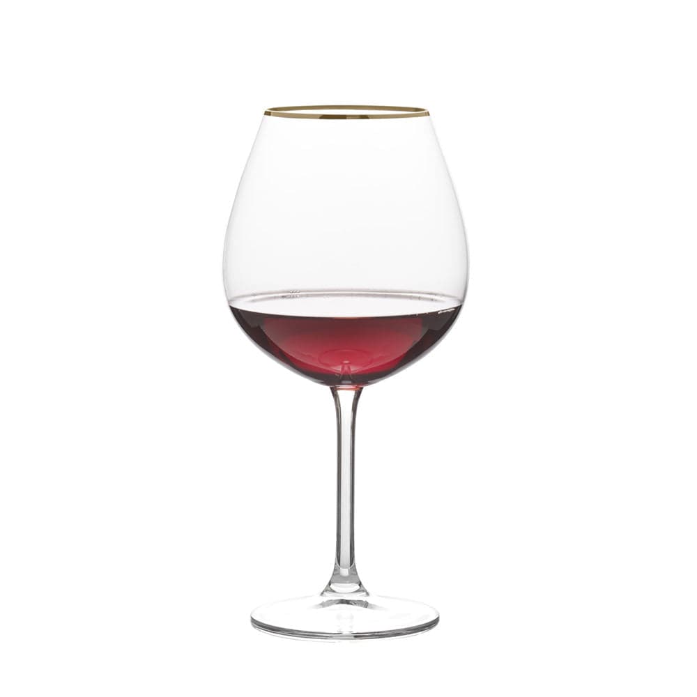 Julie Gold Set of 4 Red Wine Glasses