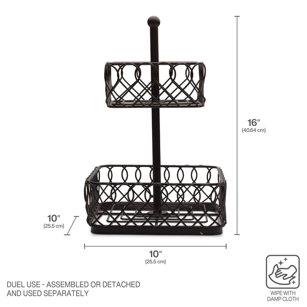 Juliette 2 Tier Storage Basket