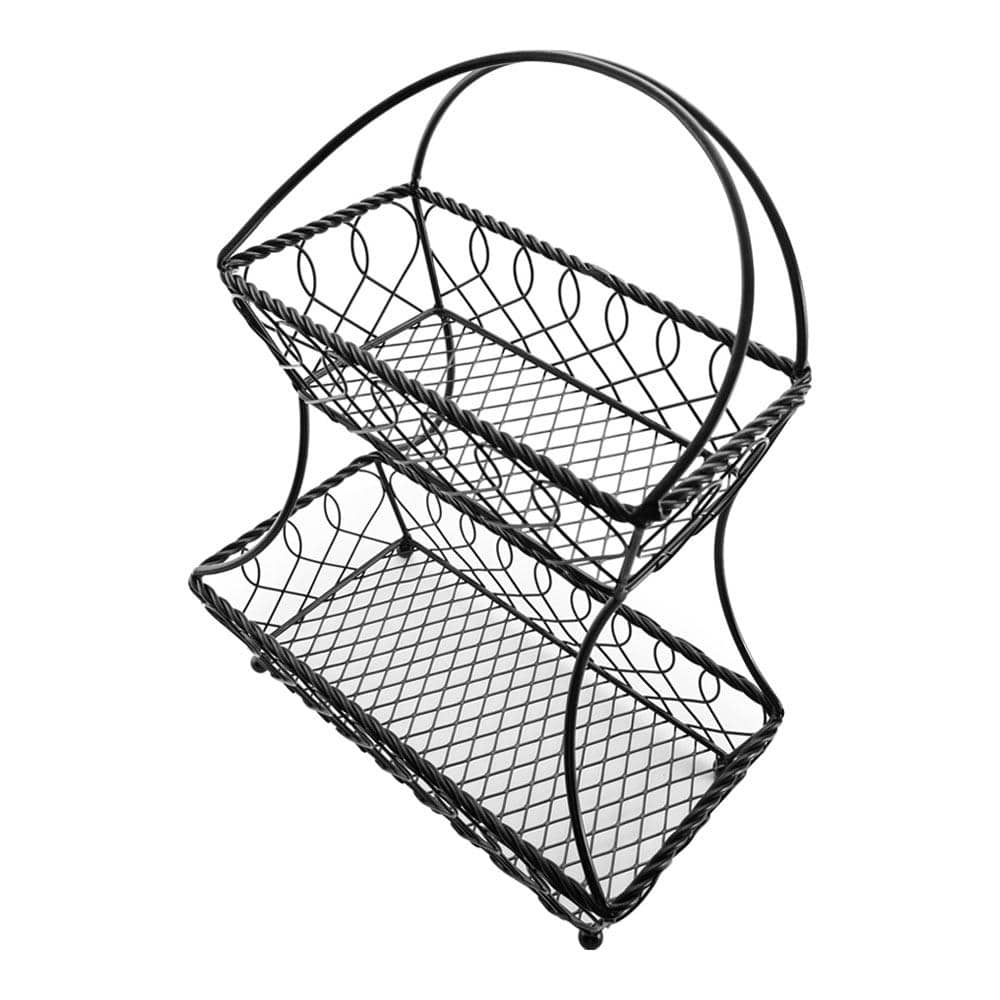 Lattice 2 Tier Fruit Storage Basket