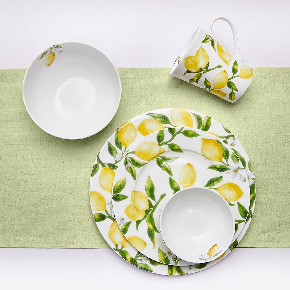 Lemons 40 Piece Dinnerware Set, Service for 8 – Mikasa