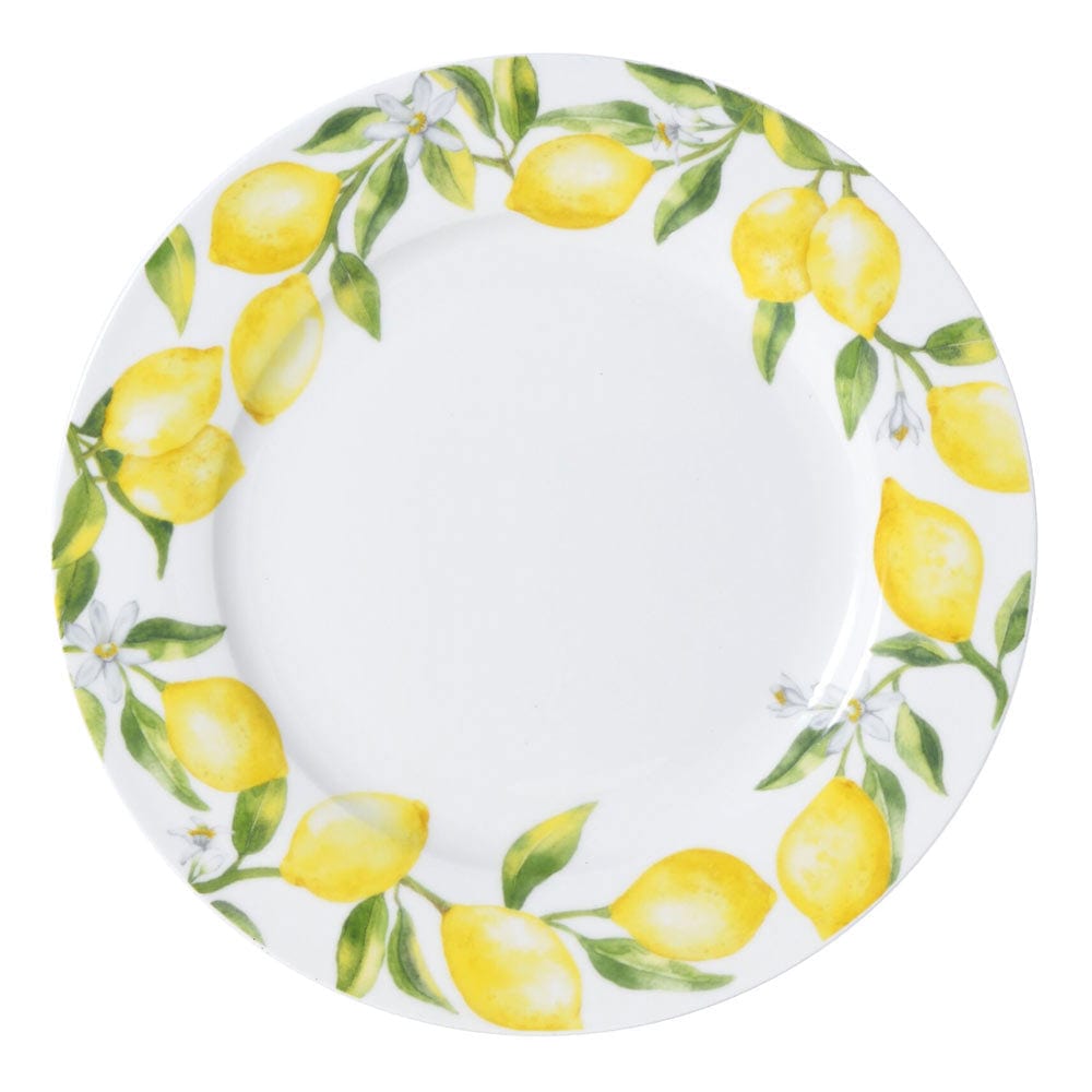 Lemons Set of 4 Dinner Plates