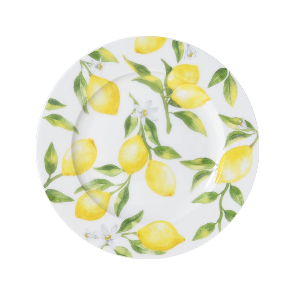 Lemons Set of 4 Salad Plates