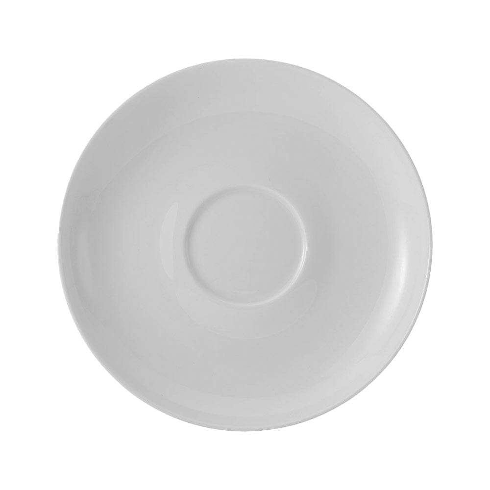 Lucerne White Tea Cup and Saucer