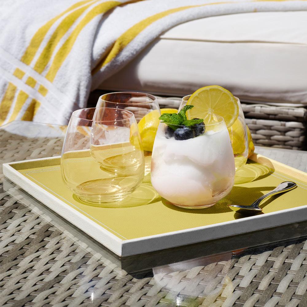 Melody Set of 4 Double Old Fashioned Glasses