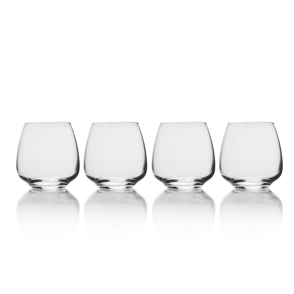 Melody Set of 4 Double Old Fashioned Glasses