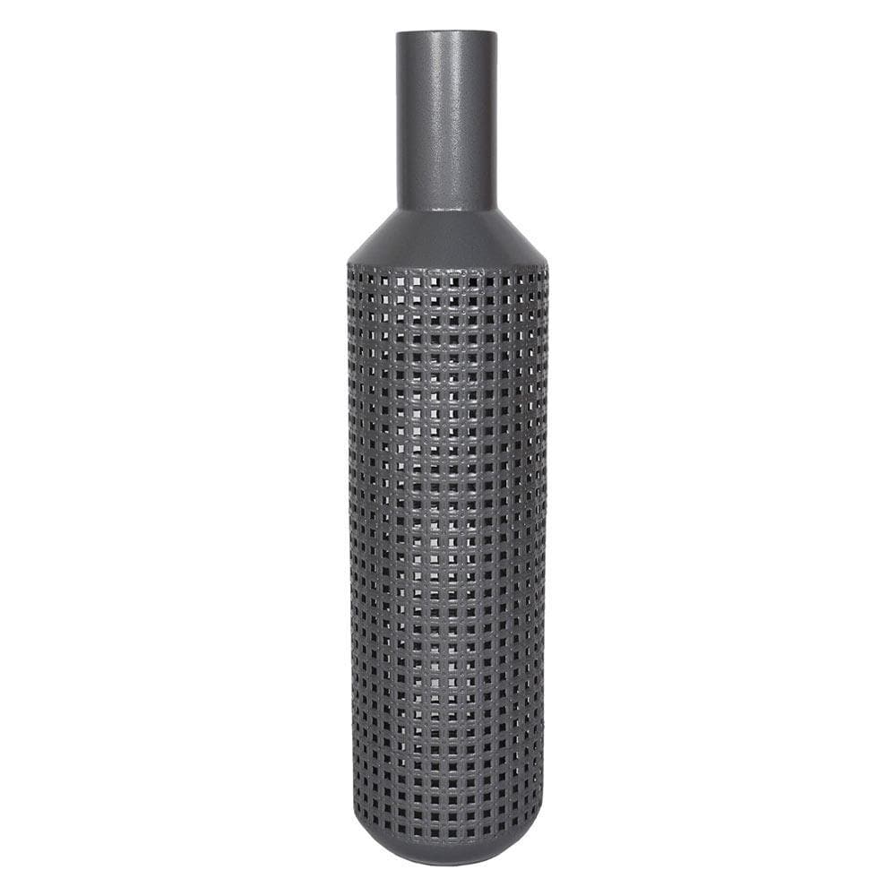 Metal Woven Vase, 34 Inch