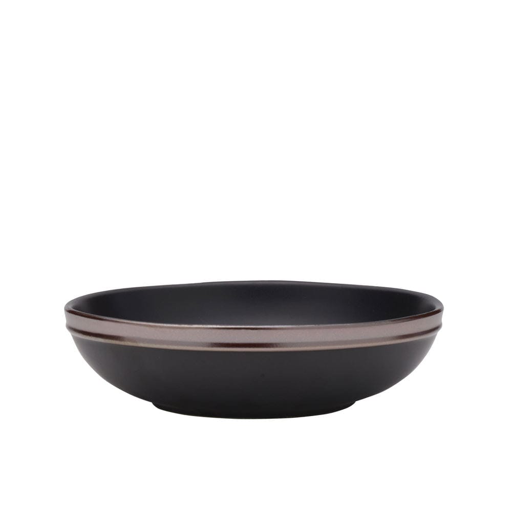 Miller Black 12 Piece Dinnerware Set, Service for 4