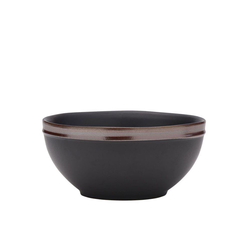 Miller Black 12 Piece Dinnerware Set, Service for 4