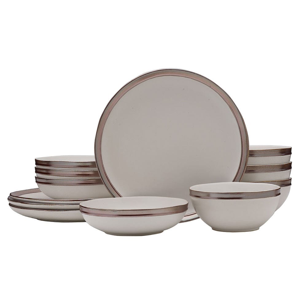 Miller White 12 Piece Dinnerware Set, Service for 4