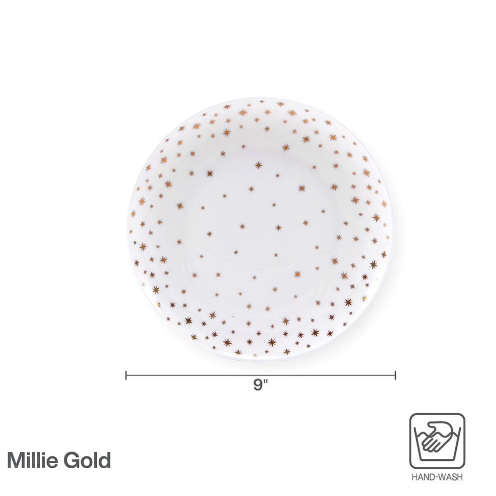Millie Gold Set of 4 Salad Plates