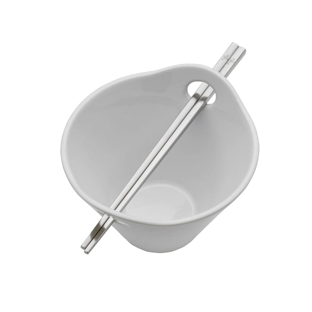 Noodle Bowl with Chopsticks