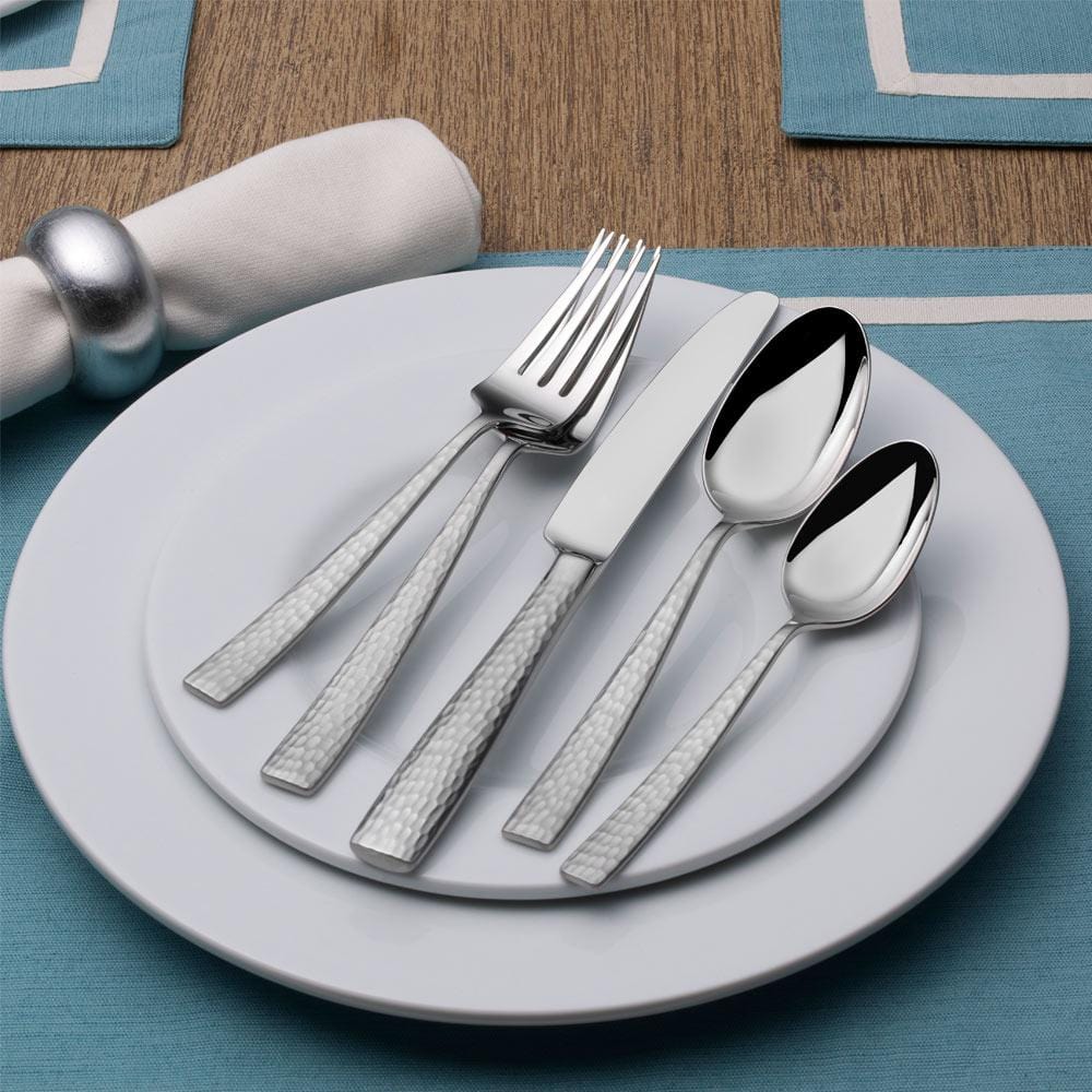 Oliver Mirror 65 Piece Flatware Set, Service for 12