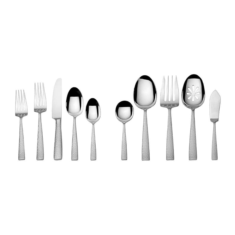 Oliver Mirror 65 Piece Flatware Set, Service for 12