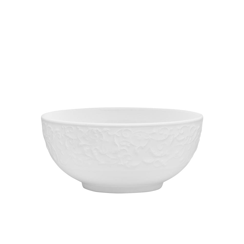 Parchment White 18 Piece Dinnerware Set, Service for 6