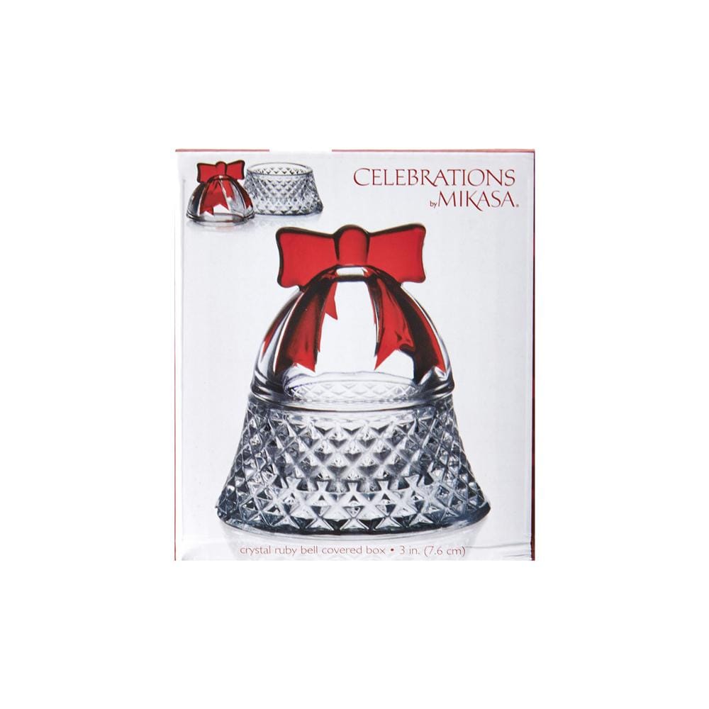Rejoice Crystal Ruby Bell Covered Box