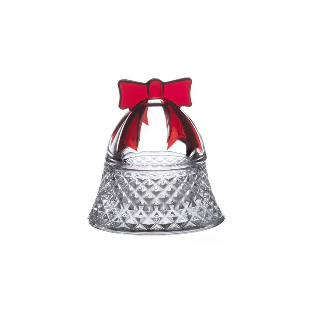 Rejoice Crystal Ruby Bell Covered Box