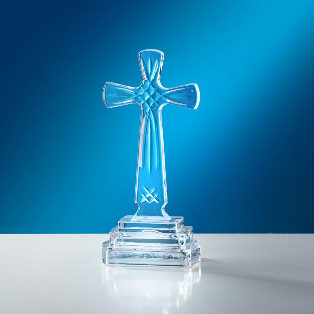 Rejoice Glass Cross