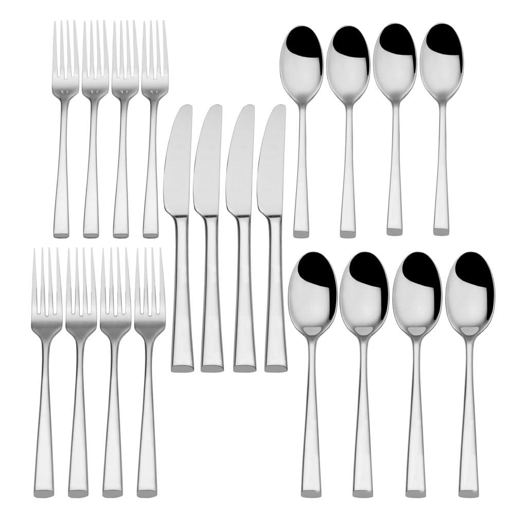 Rockford Forged 20 Piece Flatware Set, Service for 4