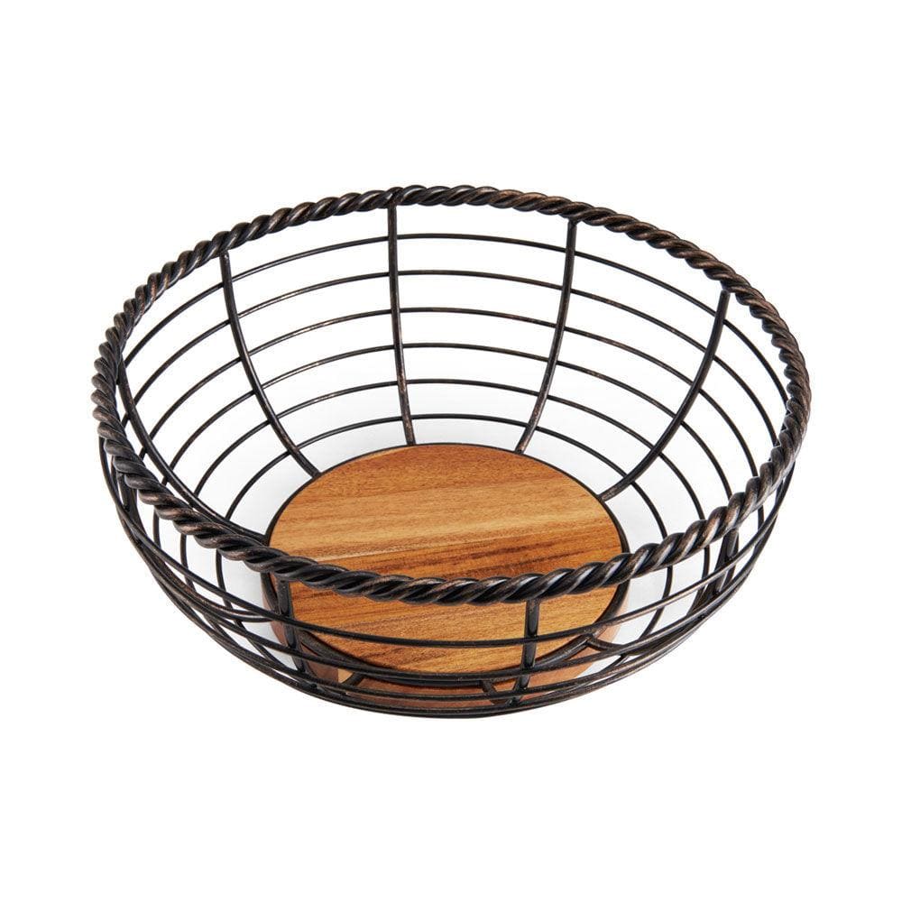 Rope Round Fruit Storage Basket