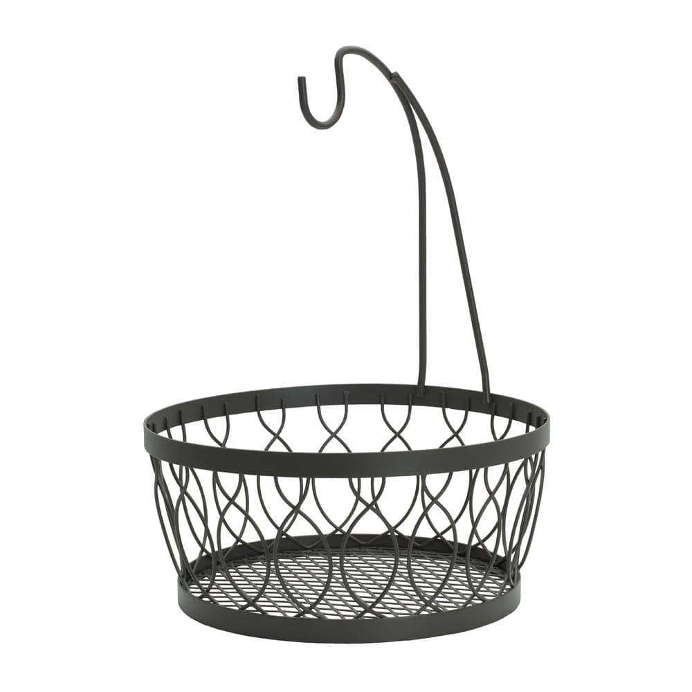 Rustic Farmstand Fruit Basket with Banana Hook