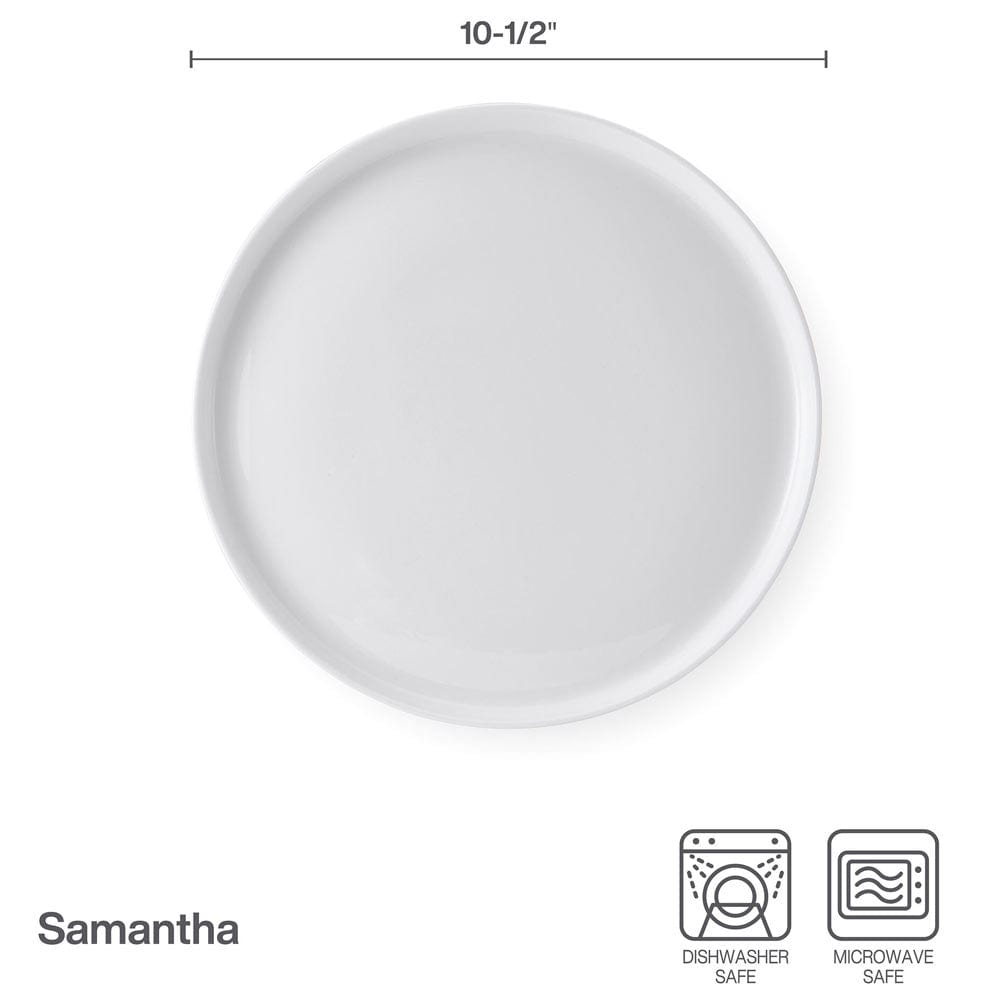 Samantha Set of 4 Dinner Plates