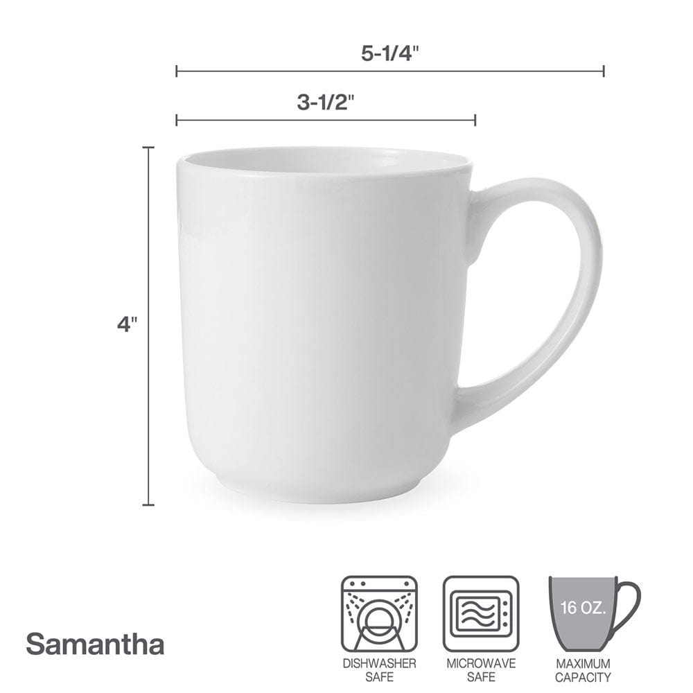 Samantha Set of 4 Mugs