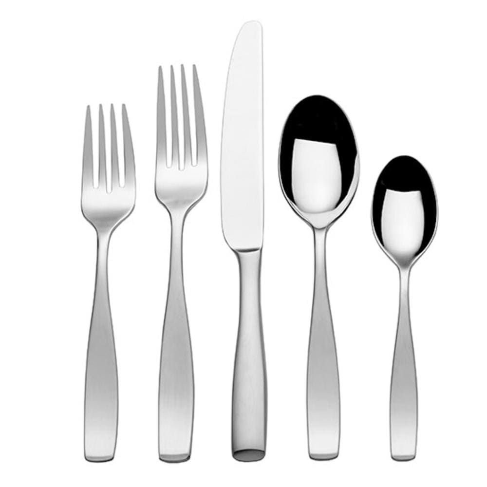 Satin Loft 65 Piece Flatware Set, Service for 12 – Mikasa