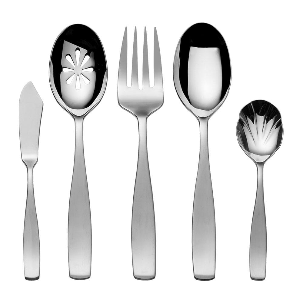 Satin Loft 65 Piece Flatware Set, Service for 12