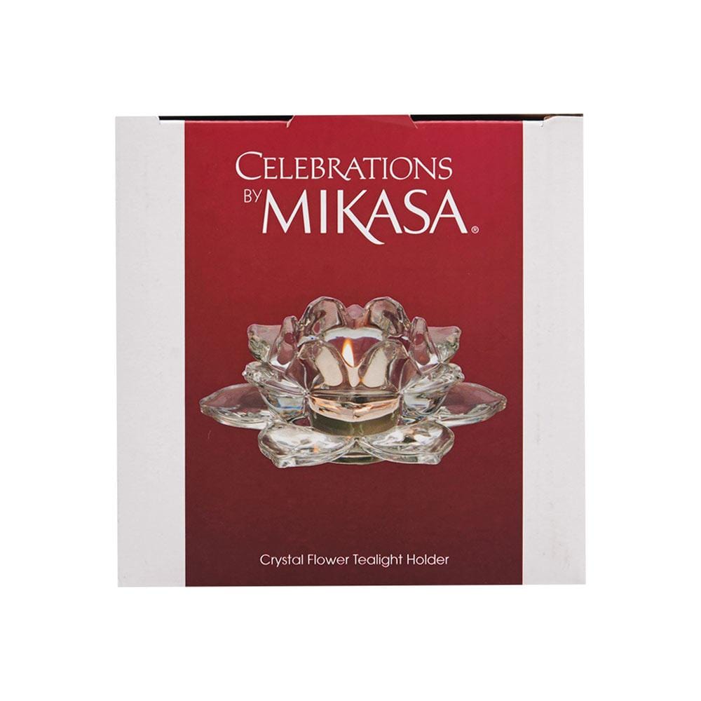 Set of 12 Flower Votive Holders Gift Favor