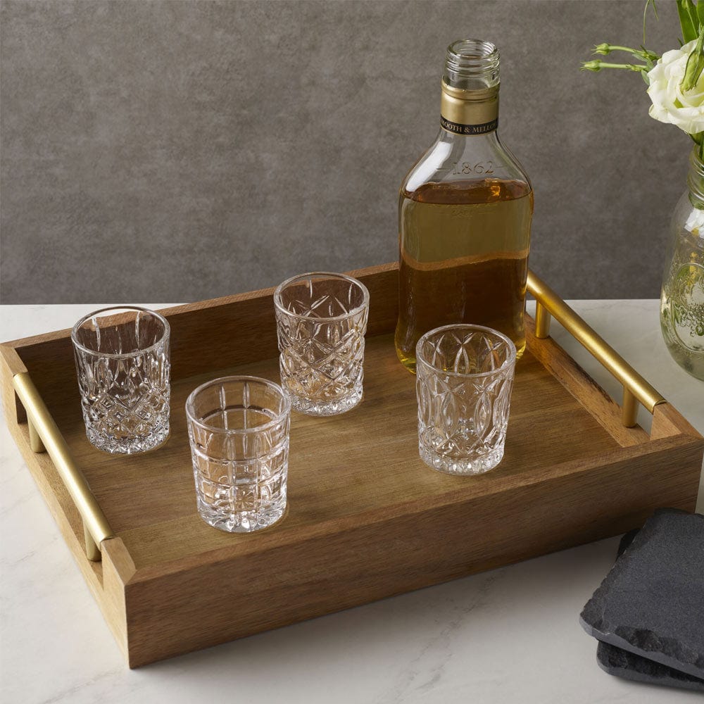 Set of 4 Cordial Shot Glasses