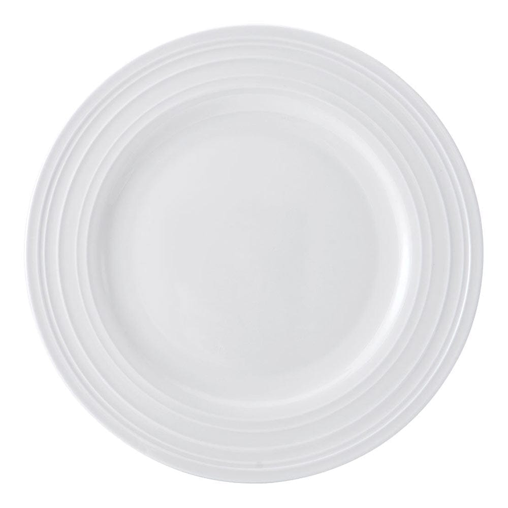 Swirl Bone 12 Piece Dinnerware Set with Pasta Bowls, Service for 4