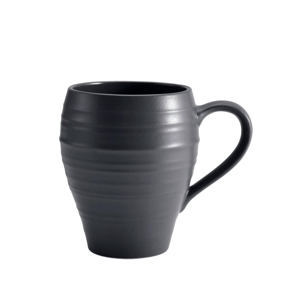 Swirl Graphite 16 Piece Dinnerware Set, Service for 4