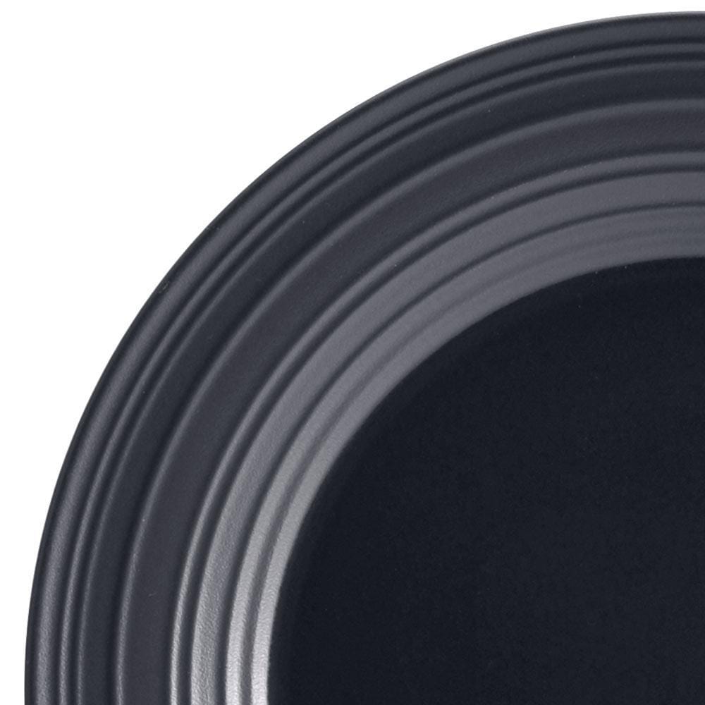 Swirl Graphite 16 Piece Dinnerware Set, Service for 4