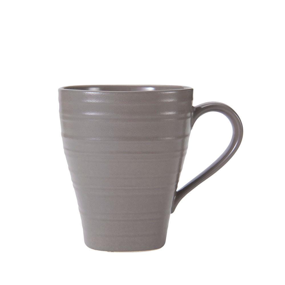 Swirl Mocha Square 4 Piece Place Setting