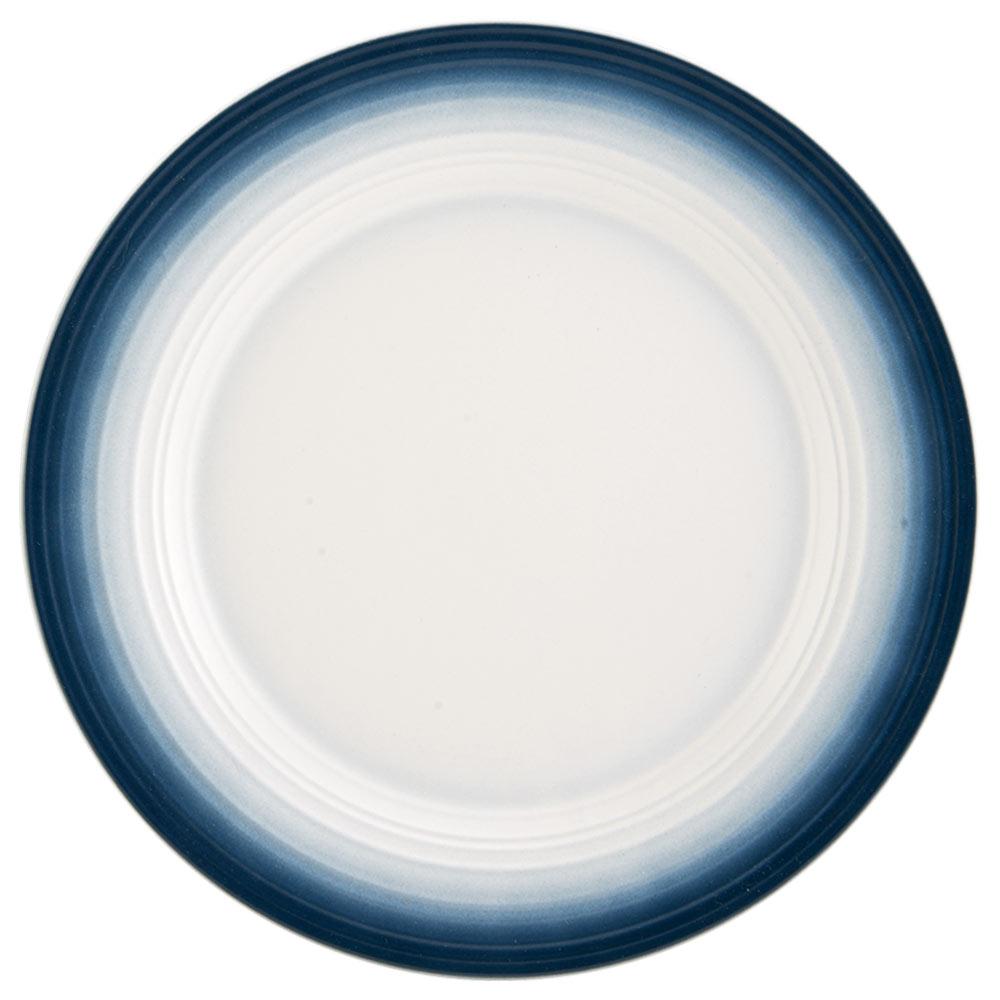 Swirl White Square 4 Piece Place Setting