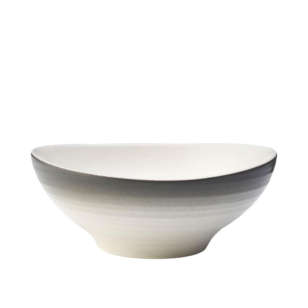 Swirl White Square 4 Piece Place Setting