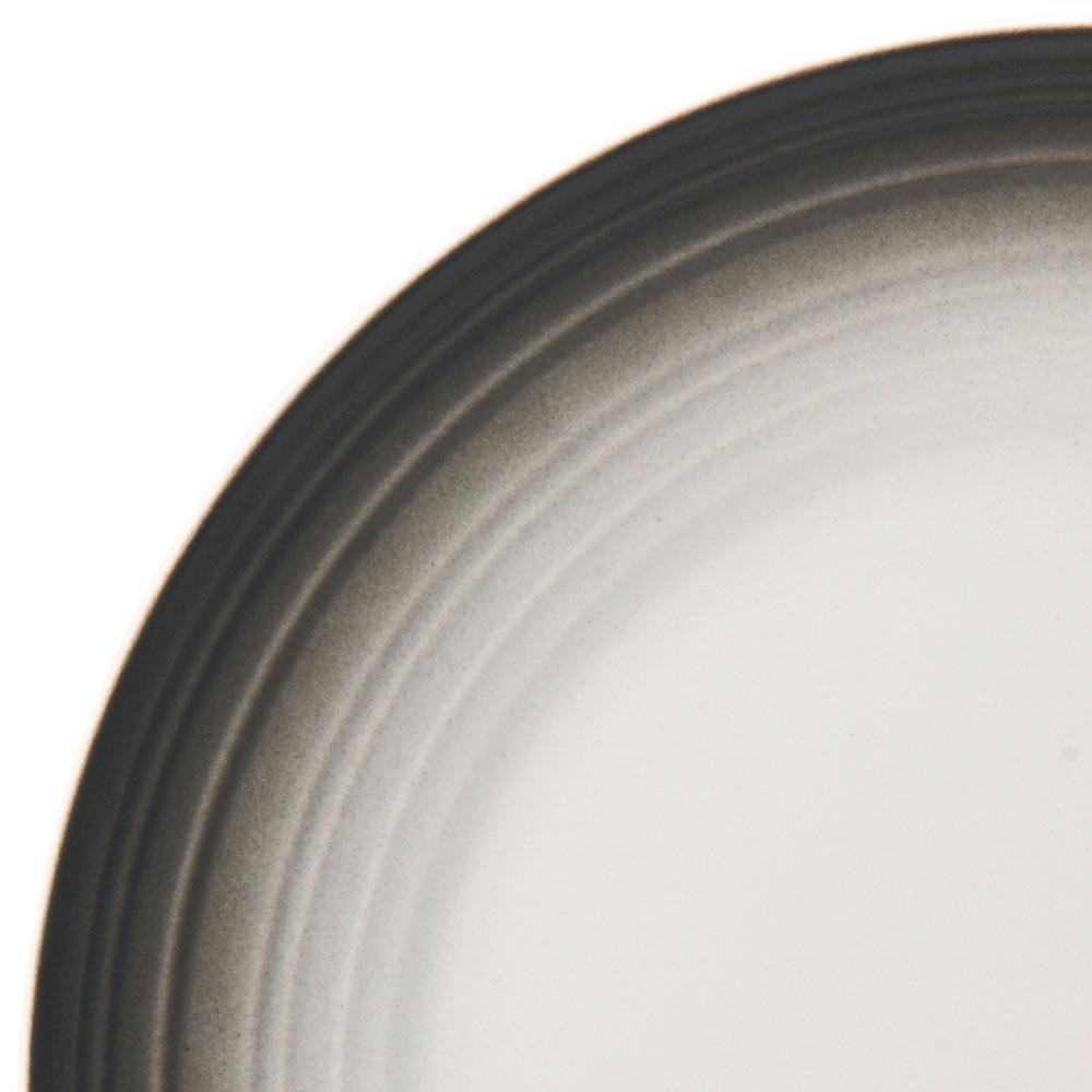 Swirl White Square 4 Piece Place Setting