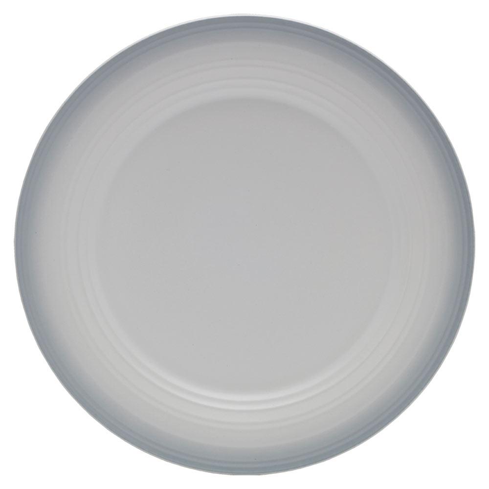 Swirl Ombre Grey Round Platter