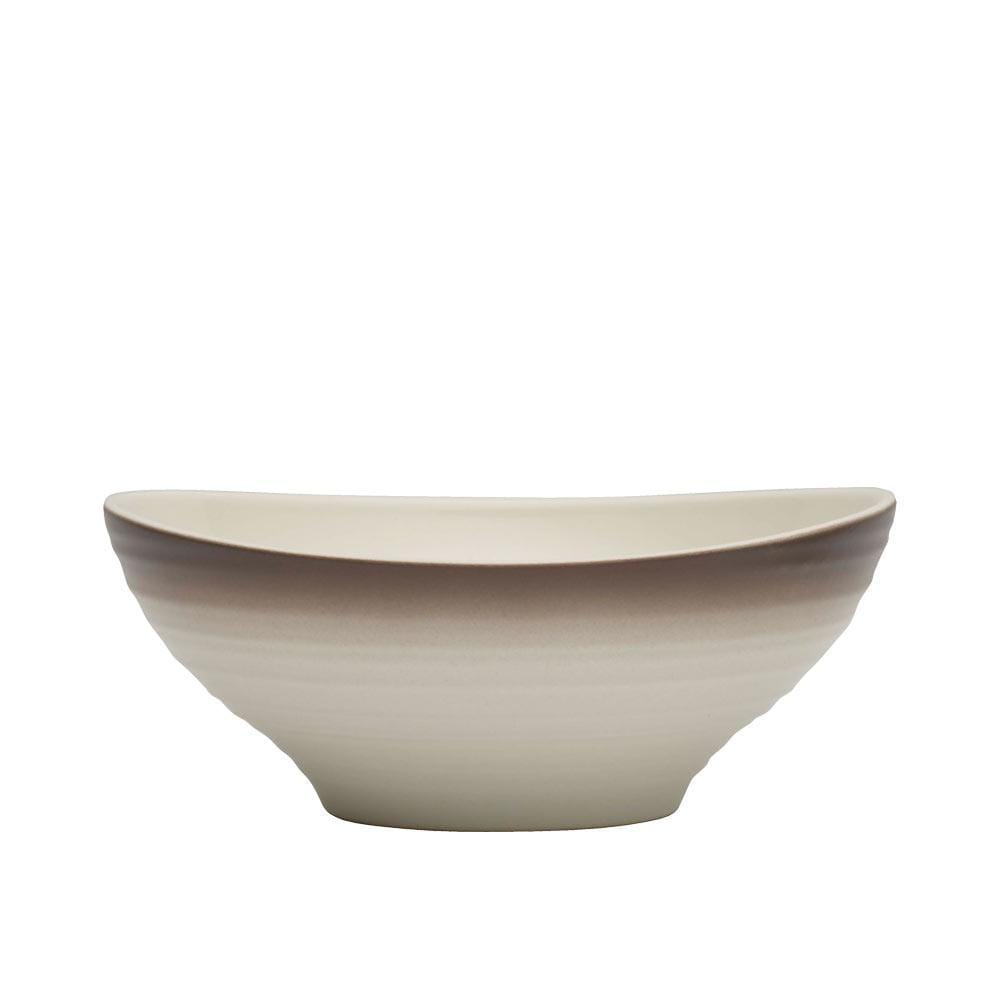 Swirl Ombre Mocha 16 Piece Dinnerware Set, Service for 4