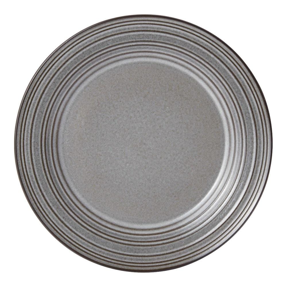 Swirl Speckle Graphite 16 Piece Dinnerware Set, Service for 4