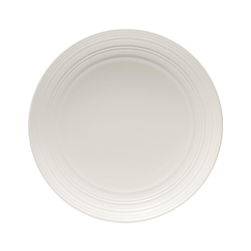 Swirl White Coupe 16 Piece Dinnerware Set, Service for 4