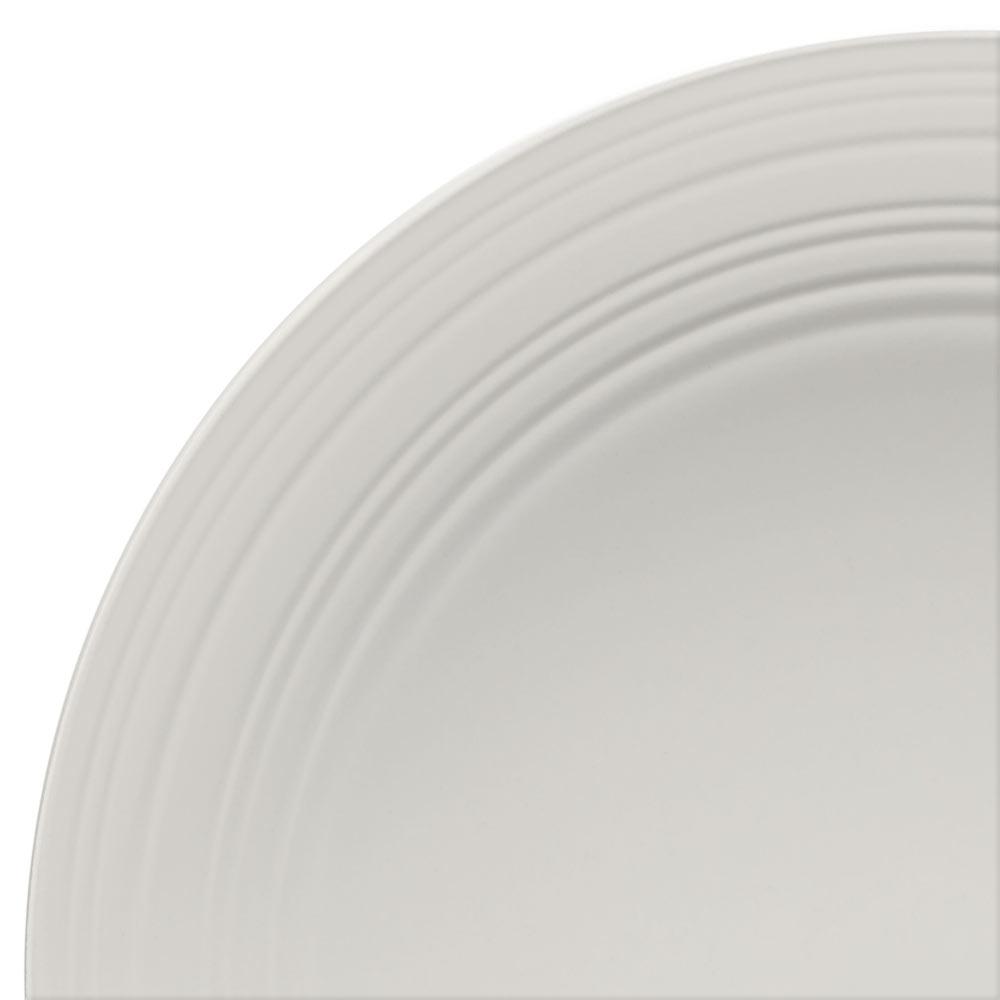 Swirl White Coupe 16 Piece Dinnerware Set, Service for 4
