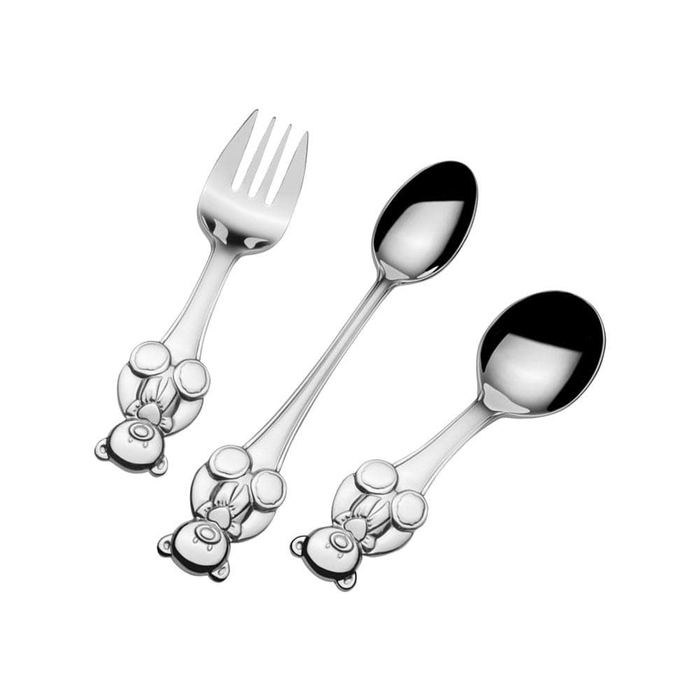 Theodore Teddy Bear 3 Piece Baby Feeding Set