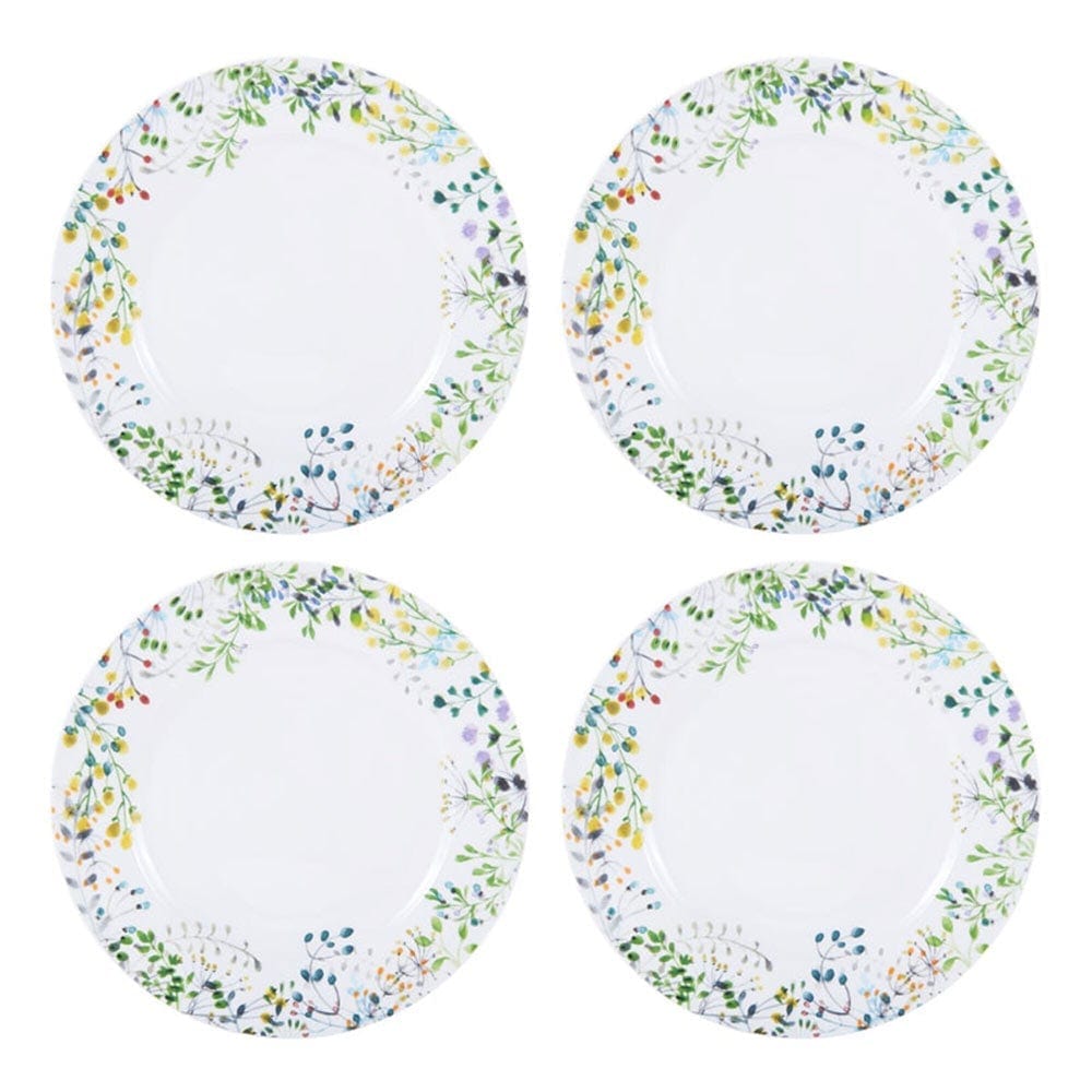 Tivoli Garden Set of 4 Dinner Plates