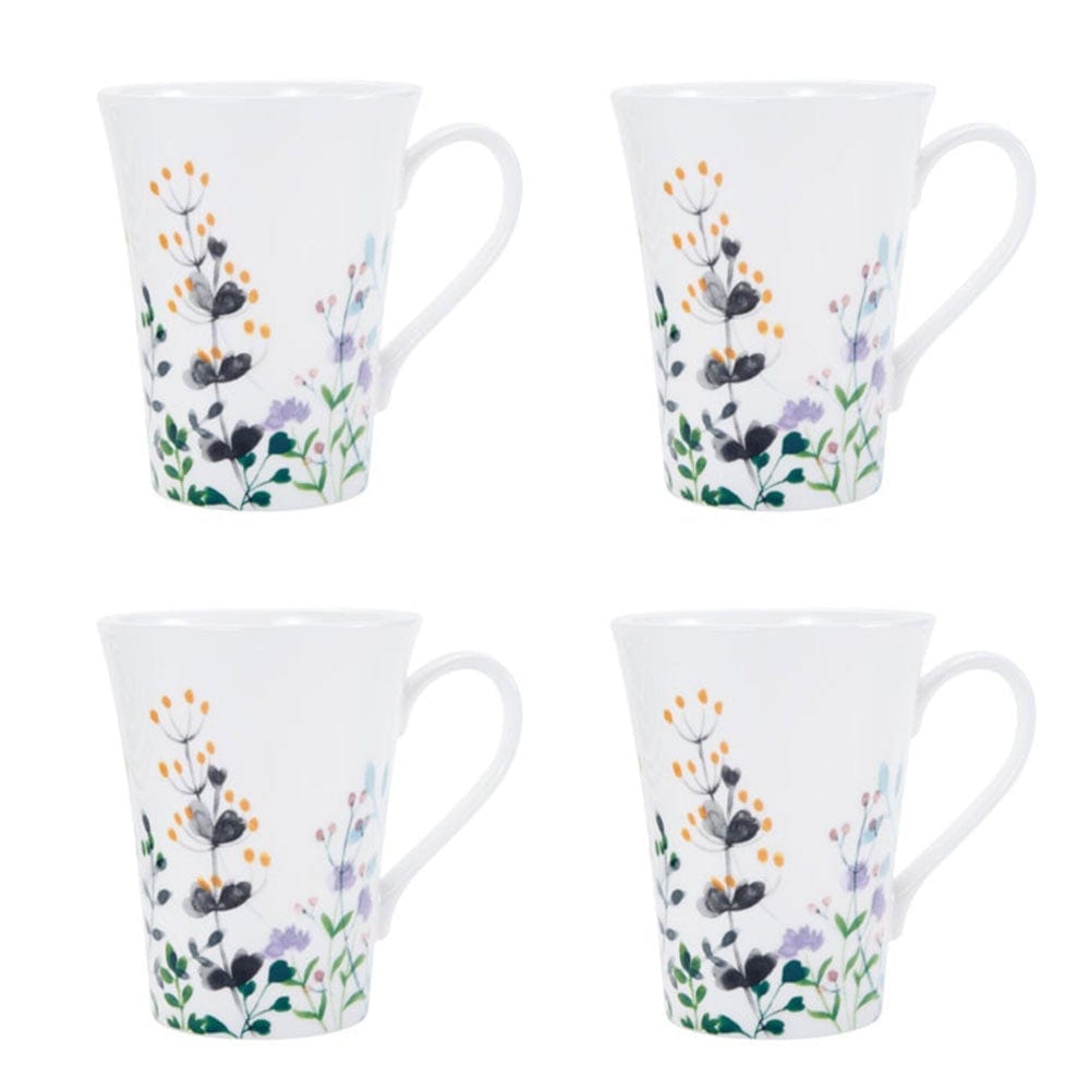 Tivoli Garden Set of 4 Mugs