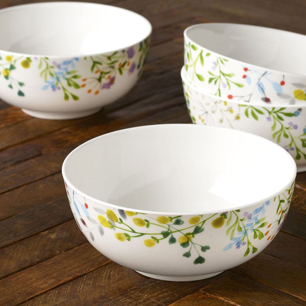 Tivoli Garden Set of 4 Soup Cereal Bowls