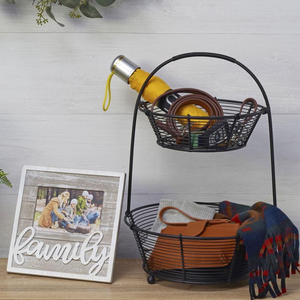 Tulsa 2 Tier Fruit Storage Basket